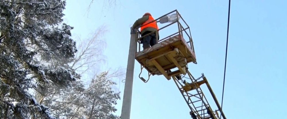 К февралю в нескольких деревнях Кирова обустроят уличное освещение