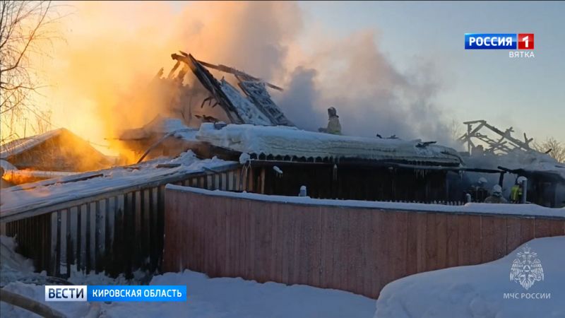 Следователи проводят проверки после двух смертельных пожаров в Кировской области