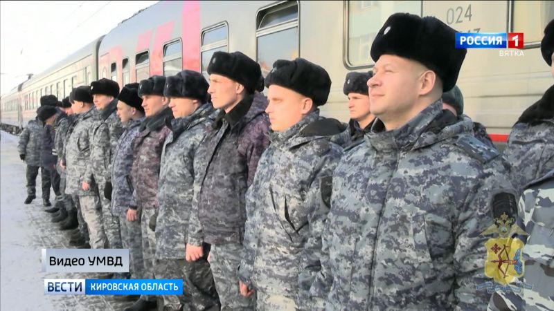 Сводный отряд кировчан вернулся из полугодовой командировки в Чечне