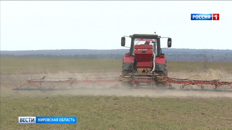 В Кировской области начались весенние полевые работы