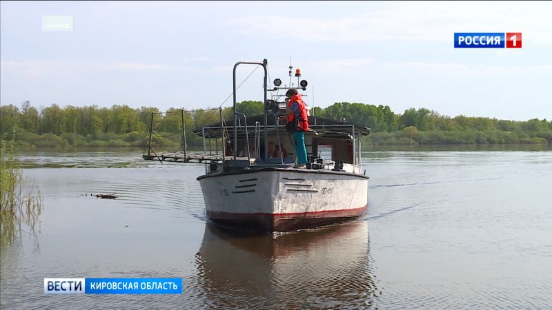 Из Котельнича в посёлок Затон начал курсировать теплоход