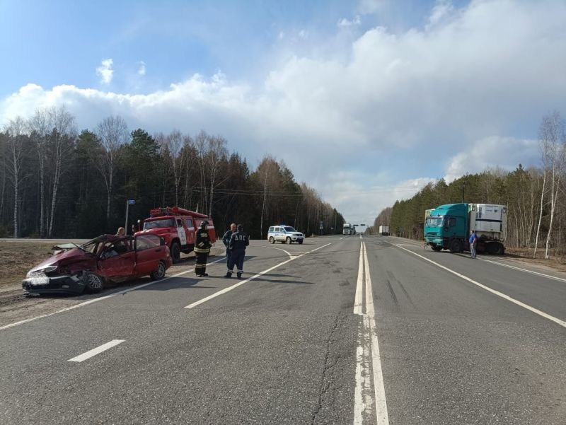 В Арбажском районе погибла водитель иномарки