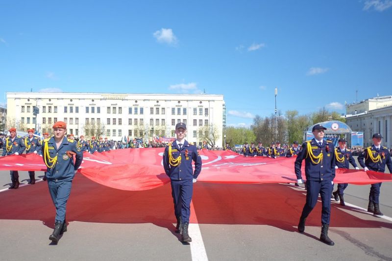 В Кирове отметили 78-летие Великой Победы