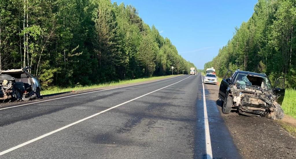 ДТП в Омутнинском районе: один человек погиб, четверо травмированы