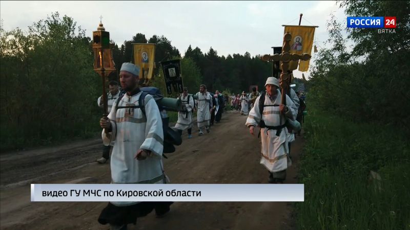 Сегодня вечером паломники придут в Великорецкое