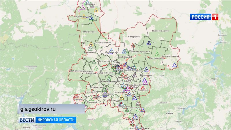 В Кировской области создали карту ремонта дорог