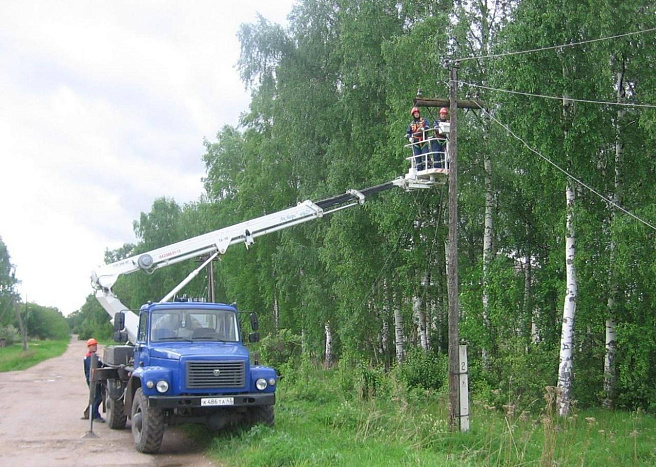 В Кировской области восстановлено электроснабжение, нарушенное из-за непогоды