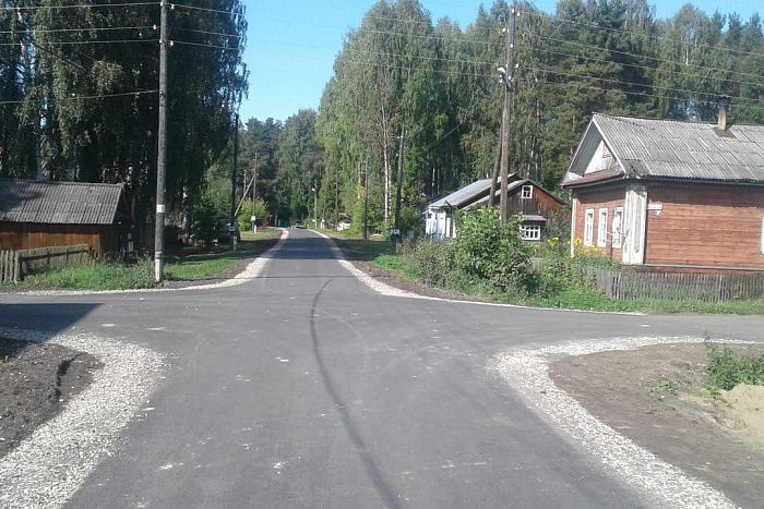 В Кировской области в Нижнеивкино отремонтировали дорогу