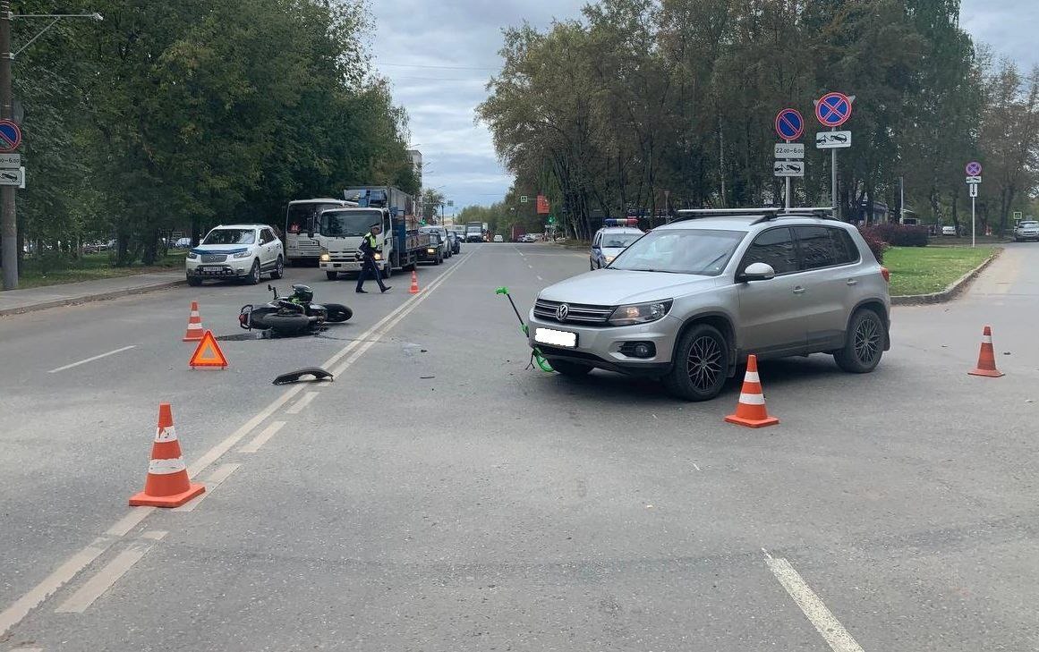 На дорогах Кирова резко возросло число ДТП с участием мотоциклистов » ГТРК  Вятка - новости Кирова и Кировской области