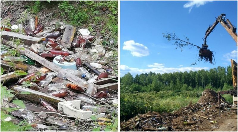 В Кировской области на 2 исторически сложившиеся свалки стало меньше