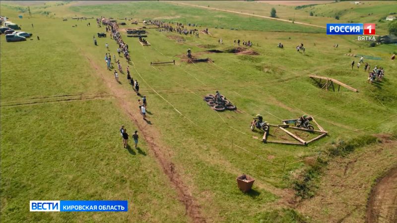 В Малмыжском районе прошла открытая тренировка по мотоэндуро «Малмыжский PRO-Лог»