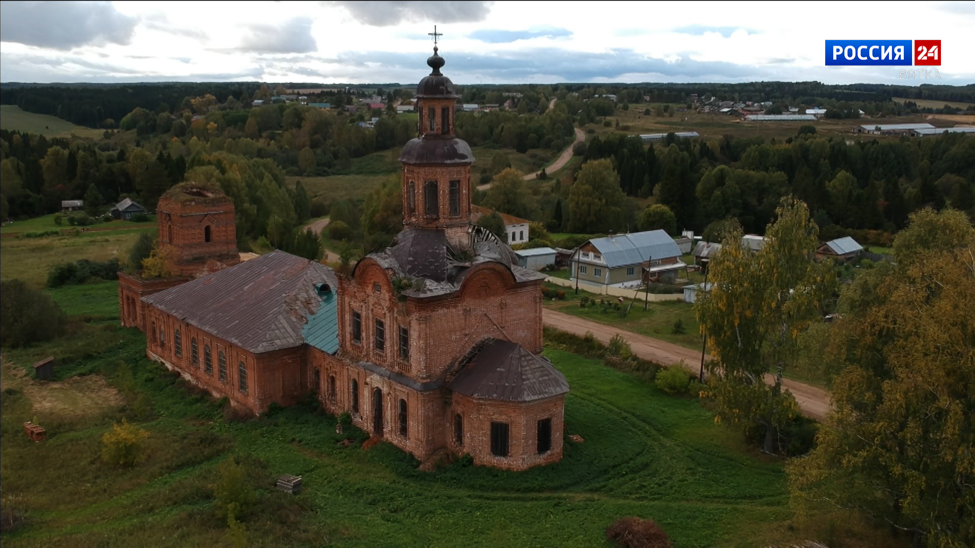 Жители села Березник Куменского района ищут способ сохранить Сретенский  храм » ГТРК Вятка - новости Кирова и Кировской области