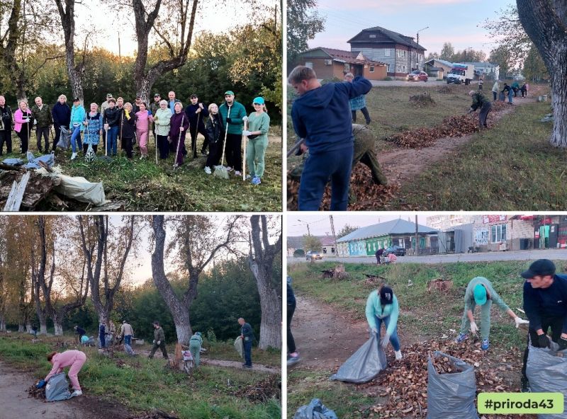 В Мурыгино прошел экологический субботник