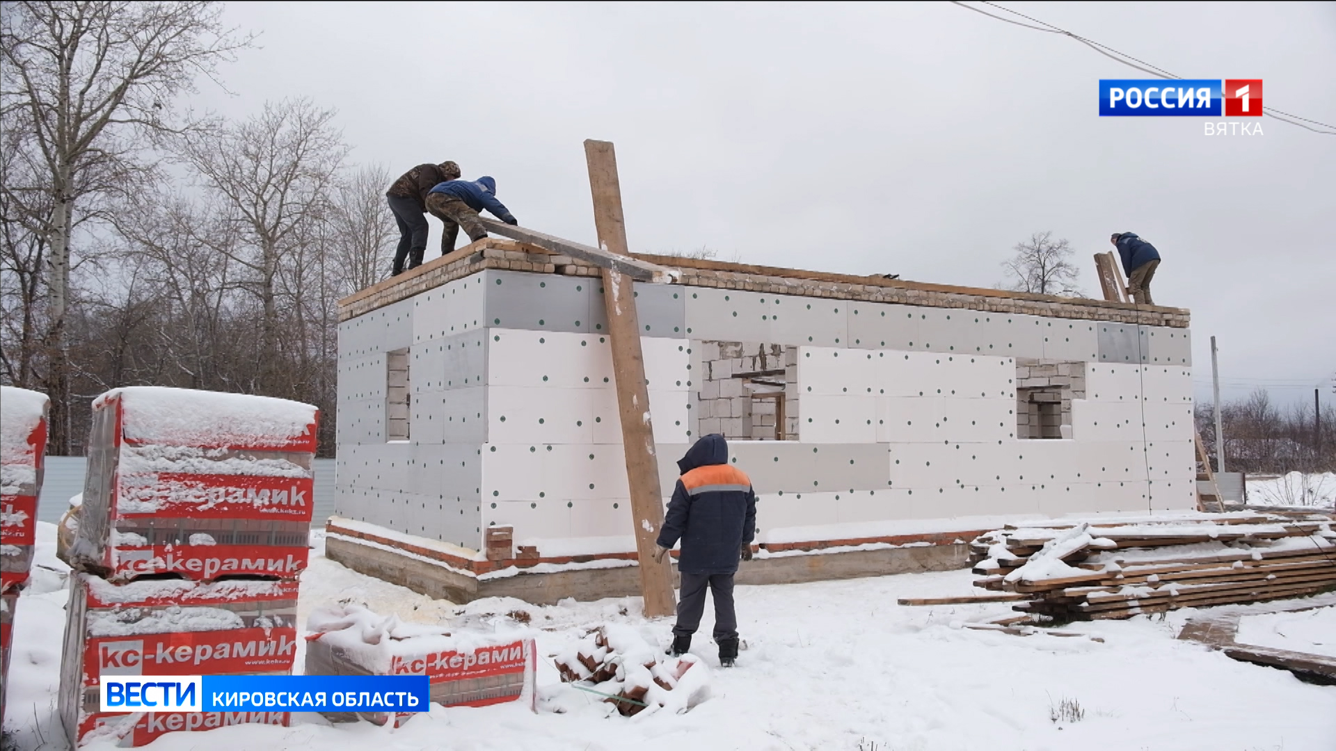 В поселке Богородском начали строить воскресную школу при храме |  02.11.2023 | Киров - БезФормата