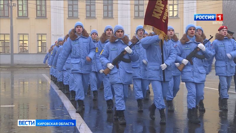 В Кирове состоялась генеральная репетиция Парада памяти