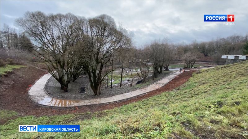 В парке имени Кирова продолжается большая реконструкция