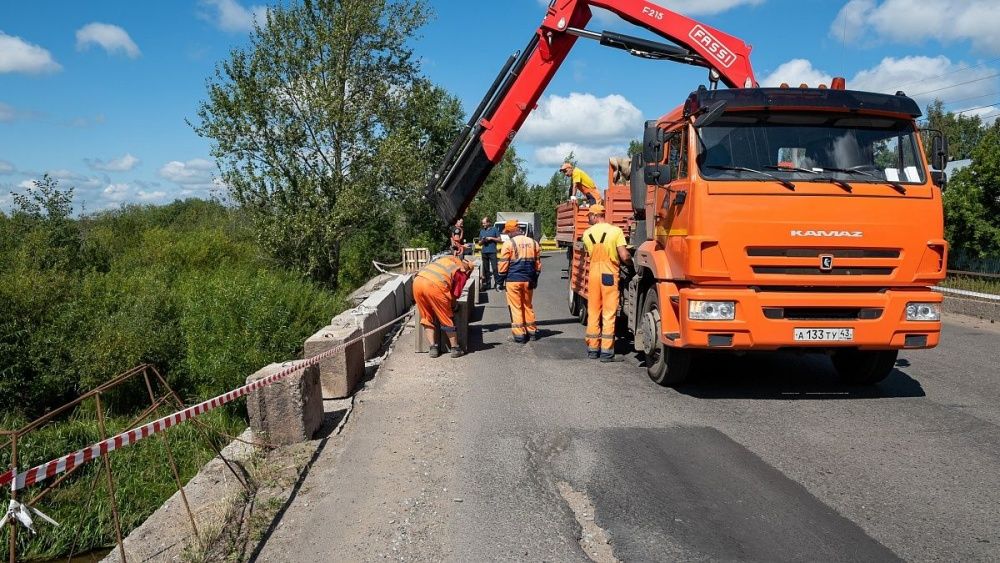 В Кирове отремонтируют мост в слободе Макарье