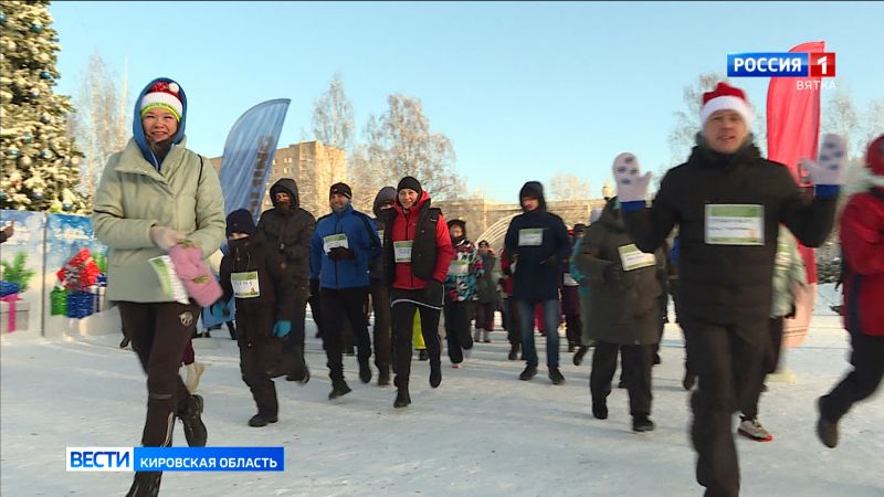 В Кирове состоялся новогодний «Забег обещаний»