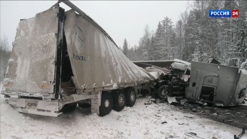 Два водителя погибли в ДТП с фурами в Верхошижемском районе