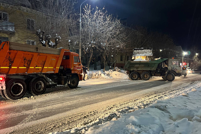 Более 17 000 кубометров снега вывезли из Кирово-Чепецка