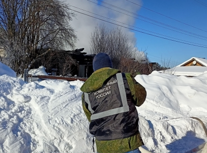 В поселке Кильмезь в пожаре погиб мужчина