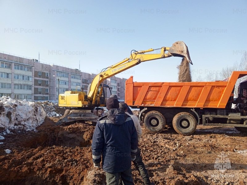 В Слободском начали строить новую пожарную часть