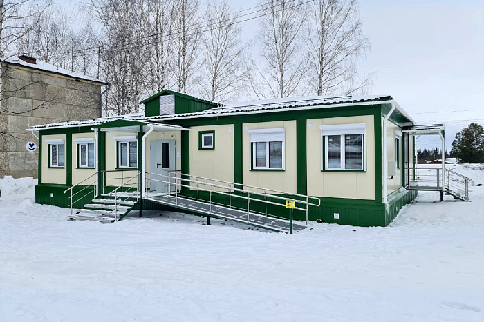 В Ленинской Искре возвели новое здание врачебной амбулатории