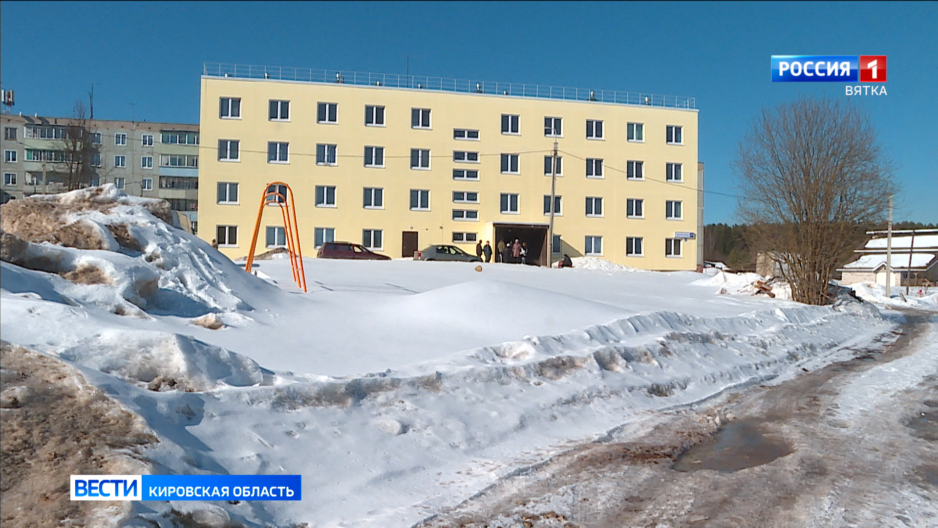 В новом доме поселка Вахруши вновь течет крыша » ГТРК Вятка - новости  Кирова и Кировской области