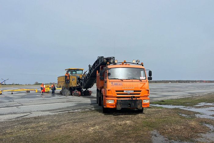 В аэропорту Победилово благоустроят авиационный перрон