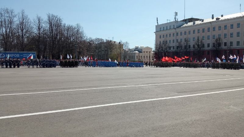 Кировчане отпразднуют День Победы на Театральной площади и у мемориала «Вечный огонь»