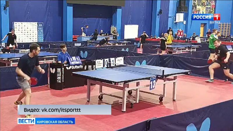 Кировчане стали одними из победителей командного Чемпионата России по настольному теннису