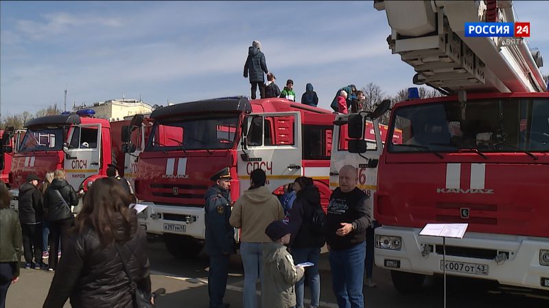 В Кирове отметили 375 лет со дня образования пожарной охраны России