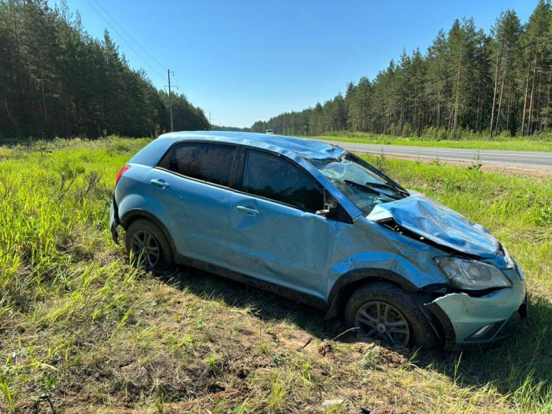 Двое детей пострадали в ДТП в Кировской области