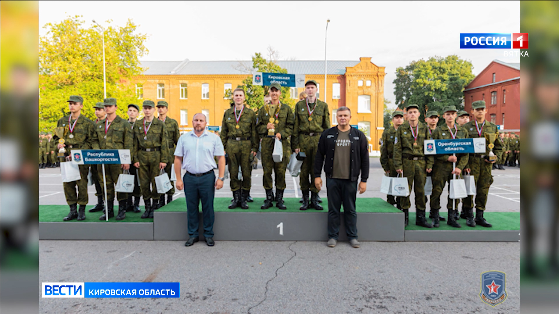 На юнармейских военно-патриотических сборах ПФО «Гвардеец» кировчане победили в двух дисциплинах