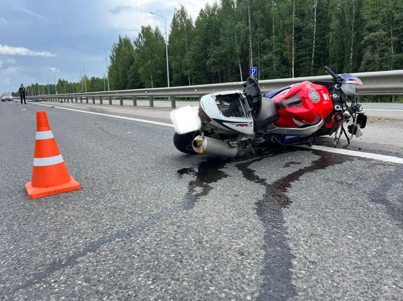 Водитель мотоцикла погиб в аварии на Южном обходе Кирова