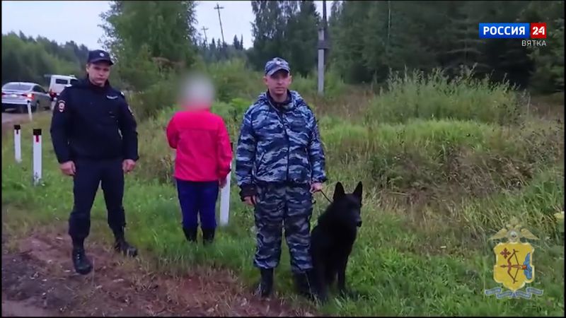 В Слободском районе полицейские нашли пенсионерку, заблудившуюся в лесу