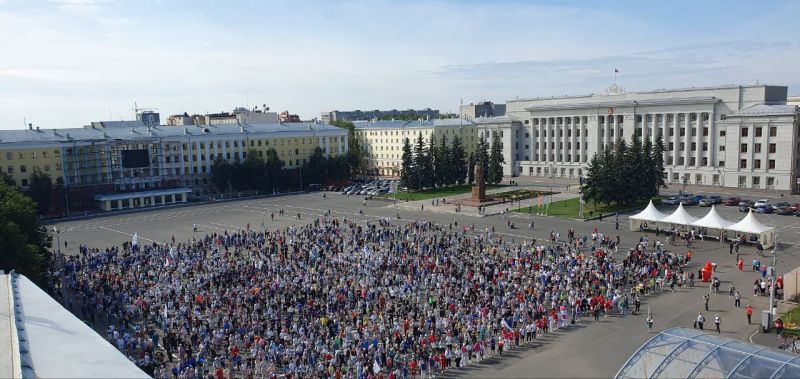 В Кирове поставили новый рекорд по числу участников зарядки