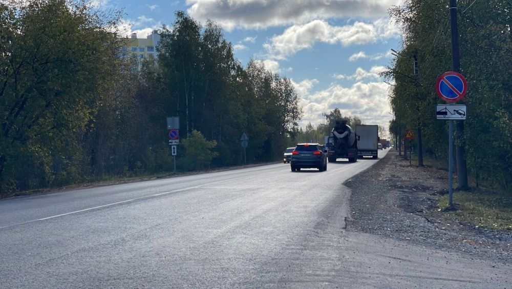 В Кирове отремонтировали самый протяженный участок дороги