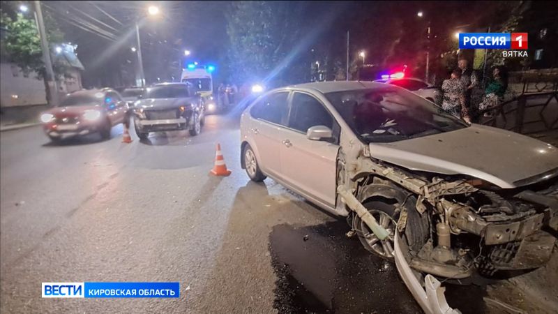 За сутки в Кировской области в ДТП пострадали семь человек