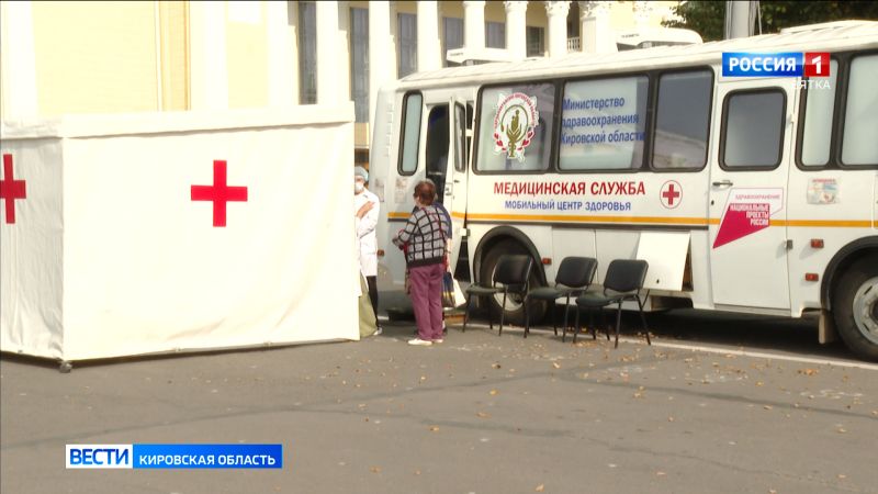 Кировчане могут привиться от гриппа в трех мобильных пунктах