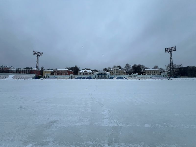 В министерстве спорта и туризма прокомментировали вопросы о состоянии льда на стадионе «Динамо»