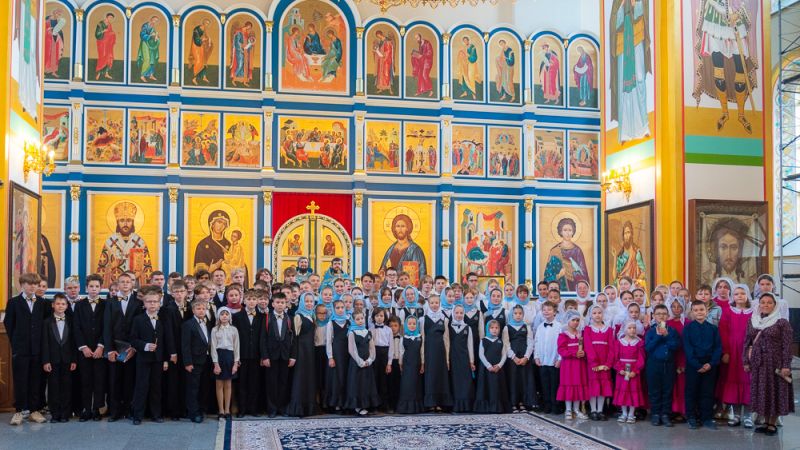 В Кирове в храме Рождества Пресвятой Богородицы совершится детская Литургия